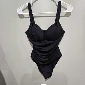 La Blanca Black Classic One Piece Swimsuit